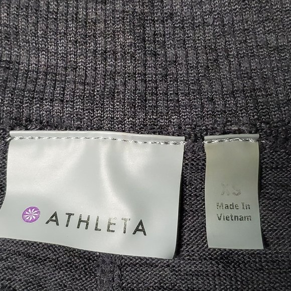 Athleta Gray Skirt & Capri Leggings Bundle, XS - Picture 4 of 7